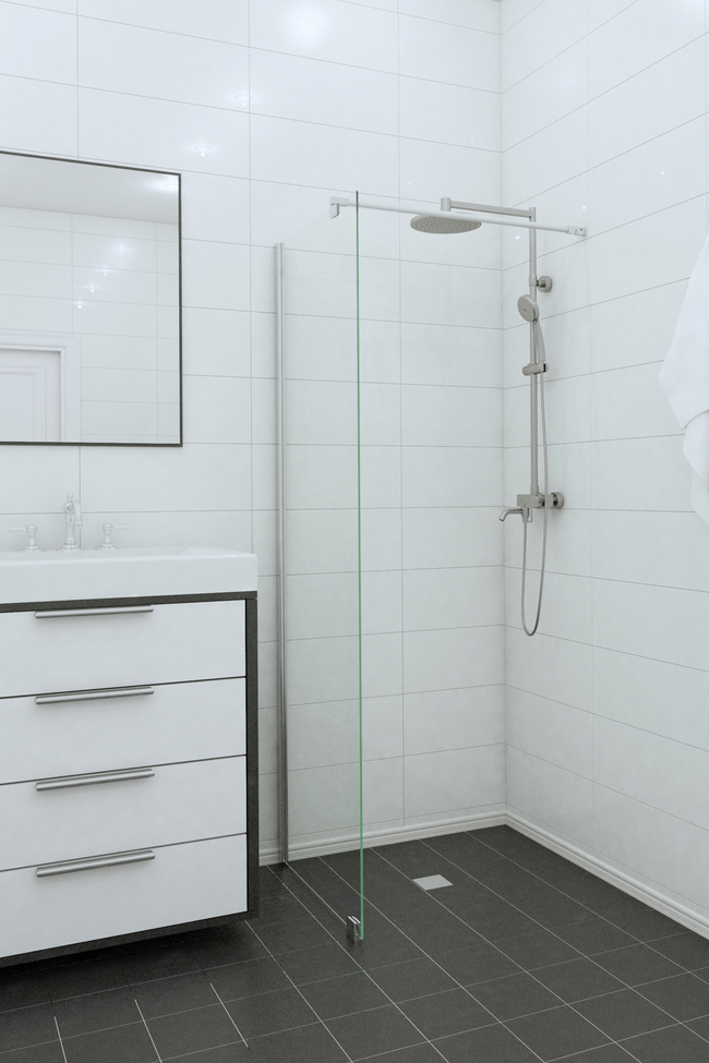 Fast duschvägg Classic D01 Begränsat parti