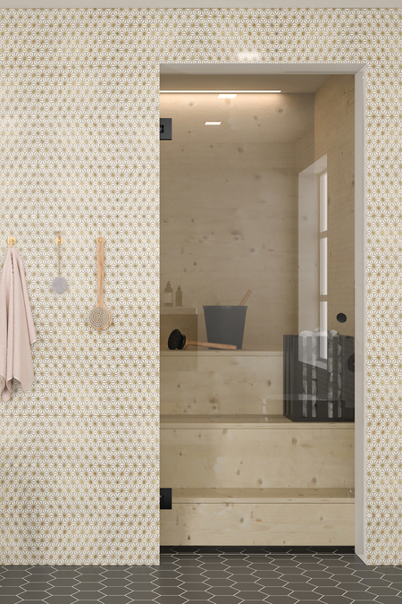 Saunan lasiovi Classic C61 Erikoiserä