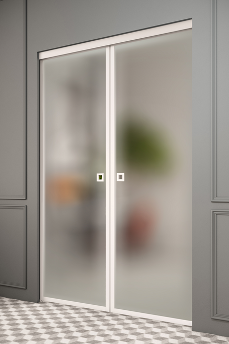 Double pocketdoors with soft closing Inne P2N New York